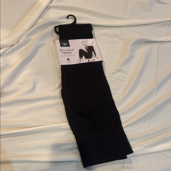 Britts Knits Pants - Fleece-Lined Black Leggings